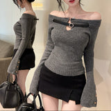 ベルトホローニットAT1391