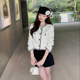 ステッチビーズノーカラージャケットAJ1195