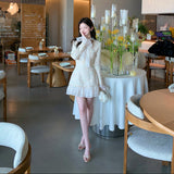 シアーフリルレディワンピースAO1839