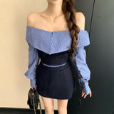 シャツコンビネーションセットアップAS1719