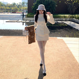 クラシカルネックセットアップ（2COLOR）AS1709