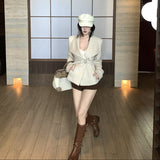 バックルウールコートAJ1189