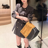 ダブルブレストジャケットセットアップAS1685