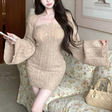 ボレロニットセットアップAS1705