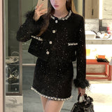 フェザーブラックセットアップAS1702