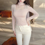 シフォンスカーフトップス（2COLOR）AT1406