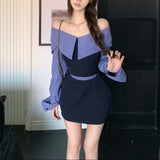 シャツコンビネーションセットアップAS1719