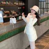 クラシカルネックセットアップ（2COLOR）AS1709