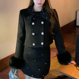 ウールリボンセットアップ（2COLOR）AS1699