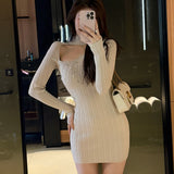 カッティングビジューワンピース（2COLOR）AO1845