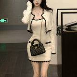 モノトーンタイトセットアップAS1715