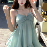 エアリーフリルAラインワンピースAO1849