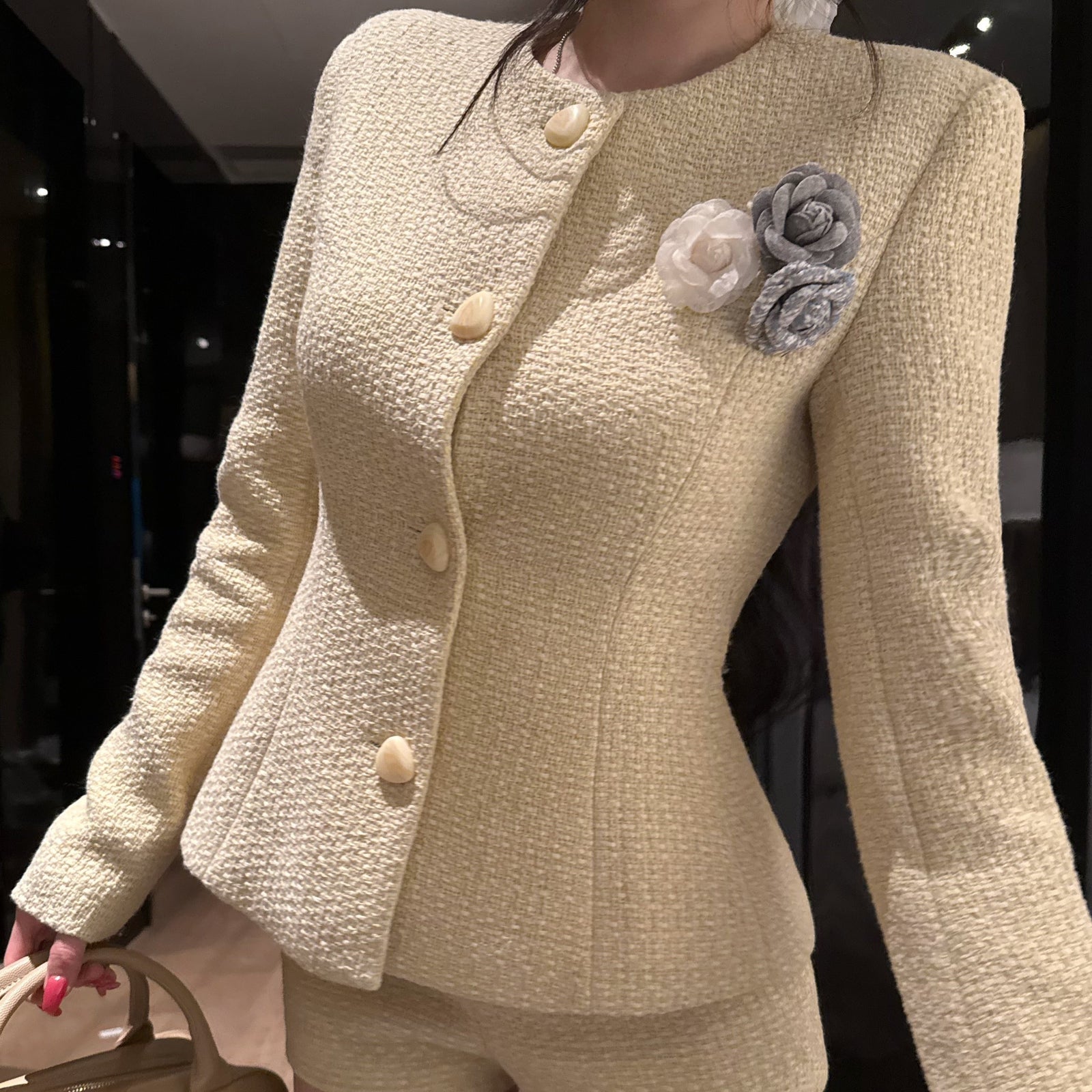 ツイードセットアップ チェックツイードセットアップスーツ 119505 – haremode