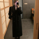 ダブルブレストロングコートAJ1191