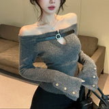 ベルトホローニットAT1391