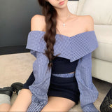 シャツコンビネーションセットアップAS1719