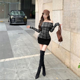 ワントーンチェックセットアップ（2COLOR）AS1694