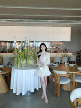 シアーフリルレディワンピースAO1839