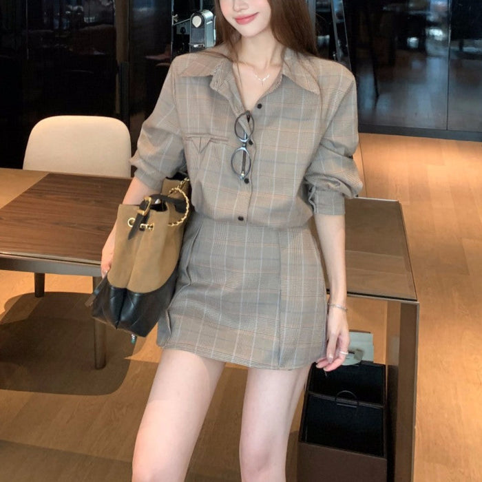 アドミラル　グレンチェックのセットアップ グレンチェックセットアップAS1653 – SNACC