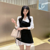 ドレープシャツワンピース（2COLOR）AO1791
