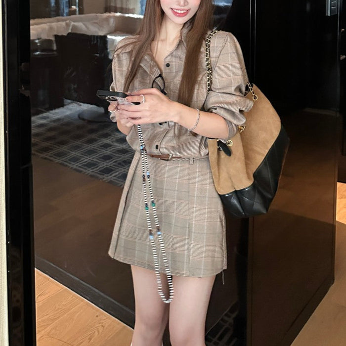 グレンチェックセットアップAS1653 – SNACC