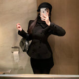 クラシカルネックセットアップ（2COLOR）AS1709