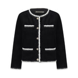 モノトーンノーカラーコートAJ1192