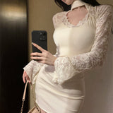 オープンレースワンピースAO1809