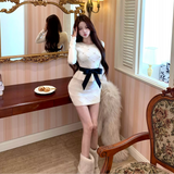 ペプラムモノトーンセットアップAS1696