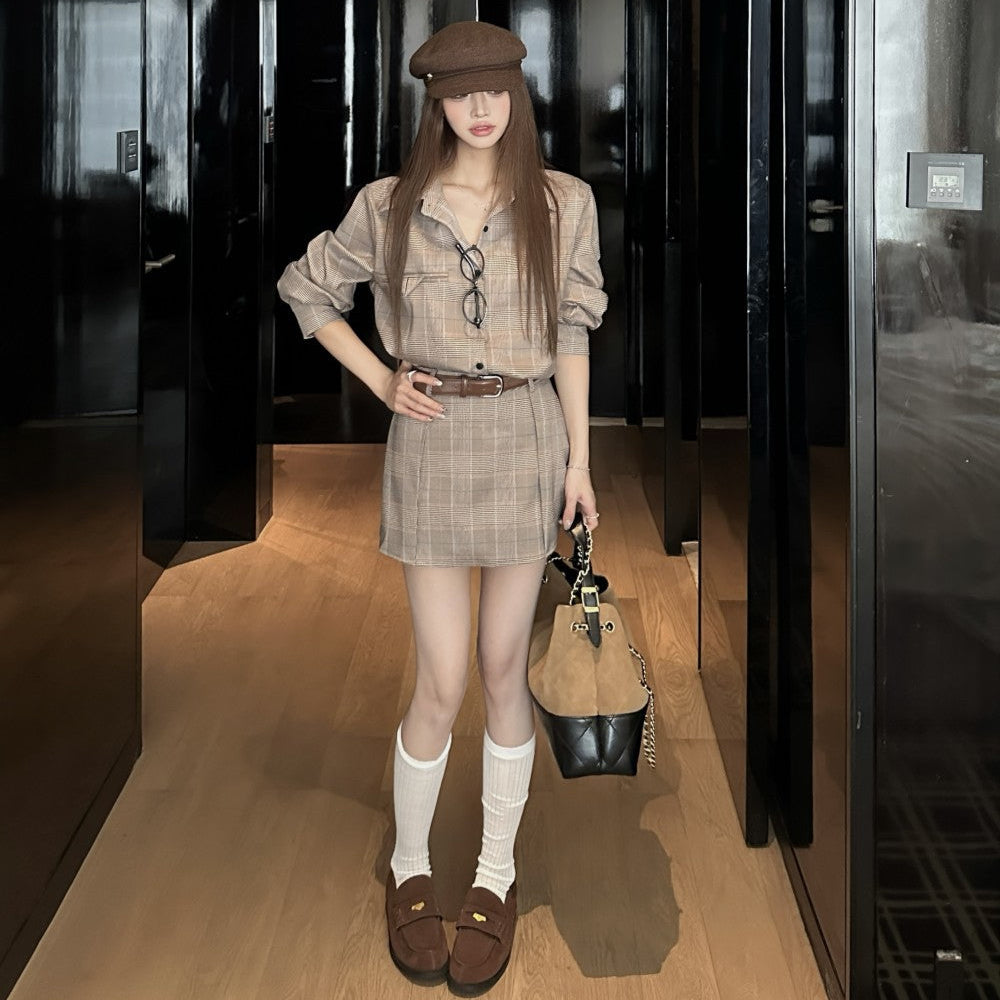 グレンチェックセットアップAS1653 – SNACC