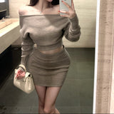 ヌーディニットセットアップAS1717